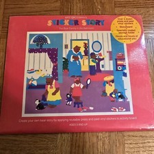 NOS Vintage Mrs Grossman's Stickers Sticker Story Bears 3 Dozen Reusable 1992