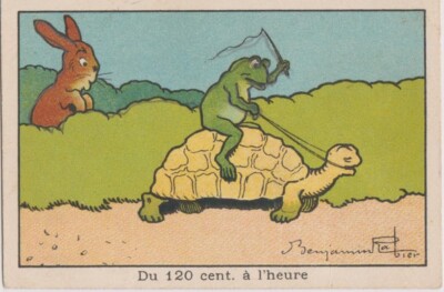 Annonce Illustrée Benjamin Rabier – Publicité Pernot Vintage 1900