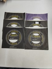 45 RPM 7" RECORD SLEEVES CO. SLEEVE 6 PACK SEE PHOTOS - London SLV83