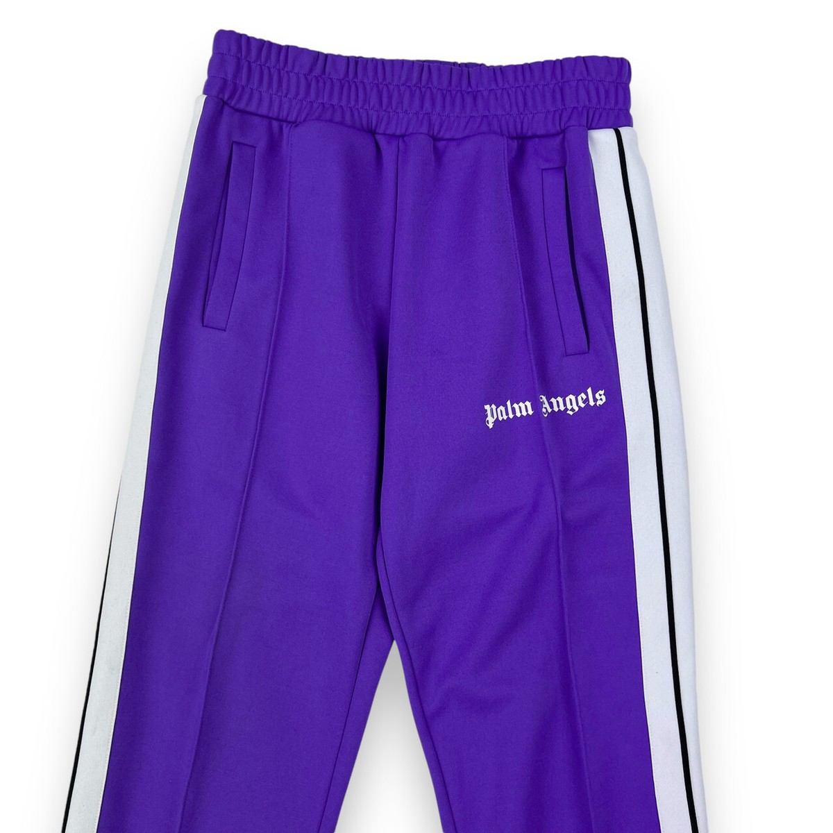 Palm Angels Sweatpants Purple | eBay UK