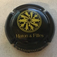 HATON & Filles Rosette 13mm Champagne Capsule (1a. black and yellow)