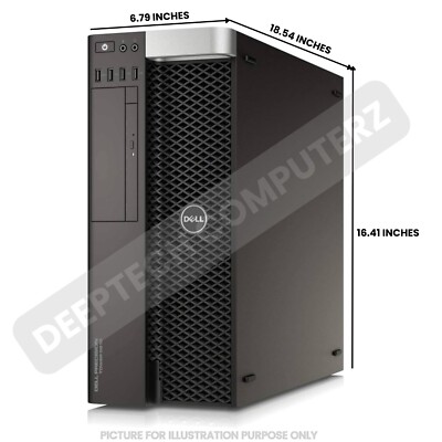 Dell Precision 5810 Xeon E5-1630 V4 64GB RAM 2TB SSD Workstation