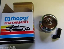 Mopar Performance Chrome Breather Caps NOS PN#4349625