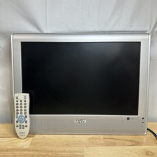 Sanyo Flat Screen 2007 DP19647 HDTV Gaming 19" Wide + Remote - Tested