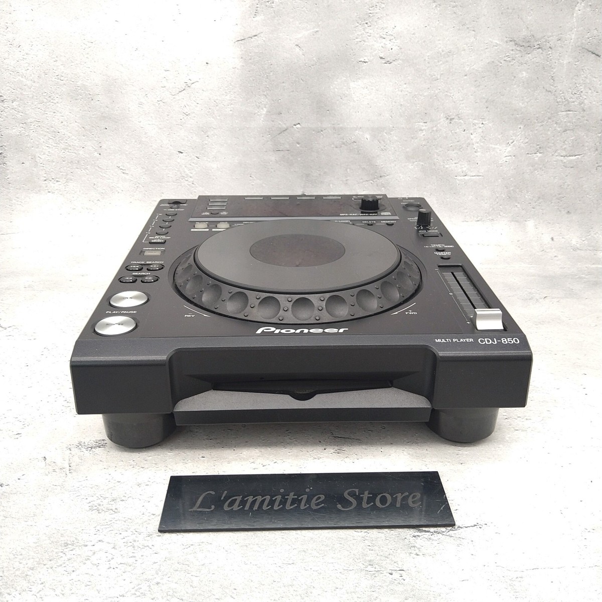 Pioneer CDJ-850 Black Pro DJ Multi Player Digital Turntable