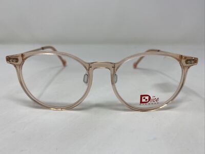 Diice Eyewear MARKER C2 50-17-145 Blush Pink Full Rim Eyeglasses Frame E827