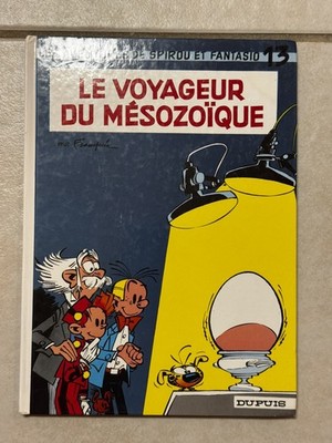 Spirou And Fantasio The Mesozoic Traveler No. 13 1960 Franquin HC Dupuis