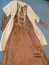 Traumhaft Day Birger et Mikkelsen Crepe Kleid +Angora Weste DT40 42
