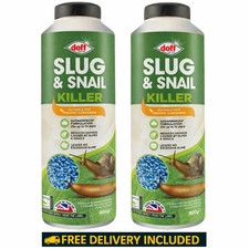 Image of Doff Organic Slug & Snail Killer Pellets 2x800g Multipack