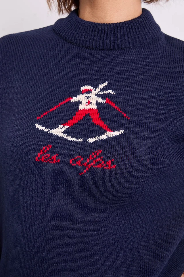 Jersey y cárdigans de Navidad Dorothy Perkins azul marino para mujer Foto 4 de 4