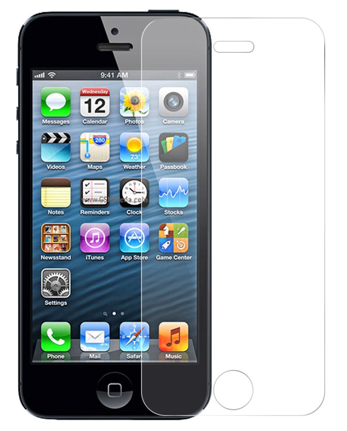Hard Tempered Glass 9H hard Screen Protector Guard for iPhone 5 5s 5c SE (2016)