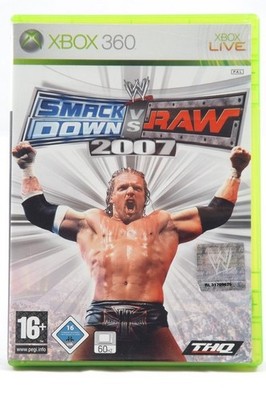 WWE SmackDown vs. RAW 2007 (Microsoft Xbox 360) Spiel in OVP - GUT