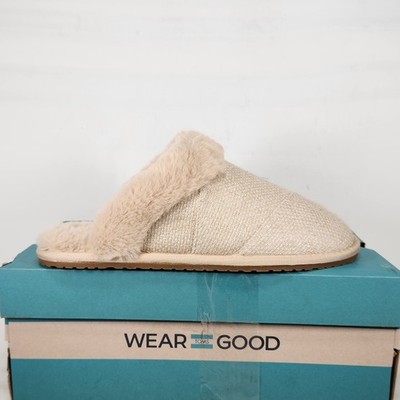 Size 7 - TOMS Valerie - Oatmeal Sparkle Knit