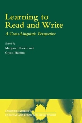 Learning to Read and Write by Margaret Harris, Giyoo Hatano - 9780521621847