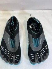 BODY GLOVE 3T BAREFOOT MENS SZ 7 SLIP ON WATER SHOES WORKOUT BLACK BLUE