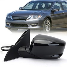 For Honda Accord Sedan 2013-16 2017 Left Driver Side Mirror 3pin Black Assembly