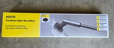 HOTO Cordless Spin Scrubber 6 Brush Heads (PLUS BONUS BALL BRUSH) NEW (37C)
