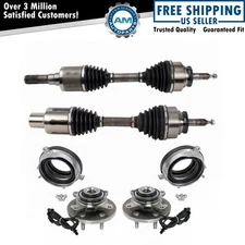 CV Axles & Hub Bearings Kit Fits 2015-2017 Ford F-150