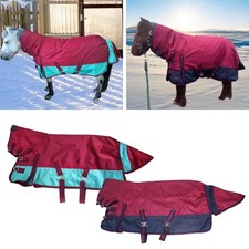 Winter Horse Blanket Horse Rug Thickened Coldproof Windproof 600D Waterproof