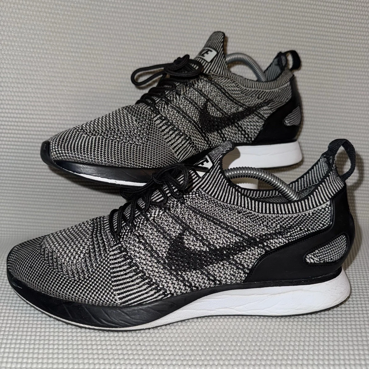 Nike Air Zoom Mariah Flyknit Racer Multicolor Black Running Shoes Men\'s 12 Nike Air Zoom Mariah Flyknit Racer Black for Sale  main image 2