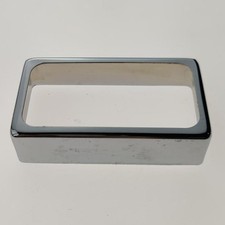 Mini Brass Humbucker Pickup Cover Open Hole for LP Guitar Durable Chrome