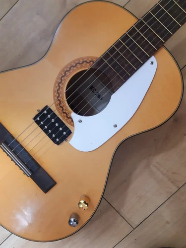 " Kay Vintage Custom Rubber Bridge Electro Acoustic Guitar" - Picture 1 of 24