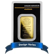 Argor Heraeus 1-oz Gold Bar .9999 Fine in Assay