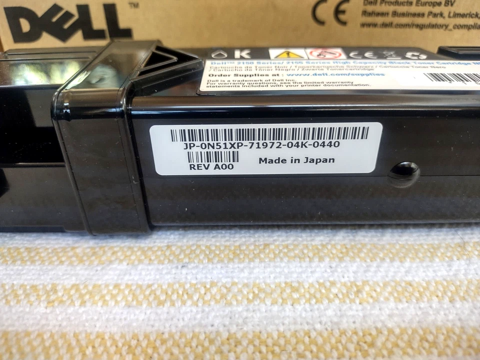 Genuine Dell Black 2150 2155 Series Toner Cartridge N51XP NEW - Image 4 of 4