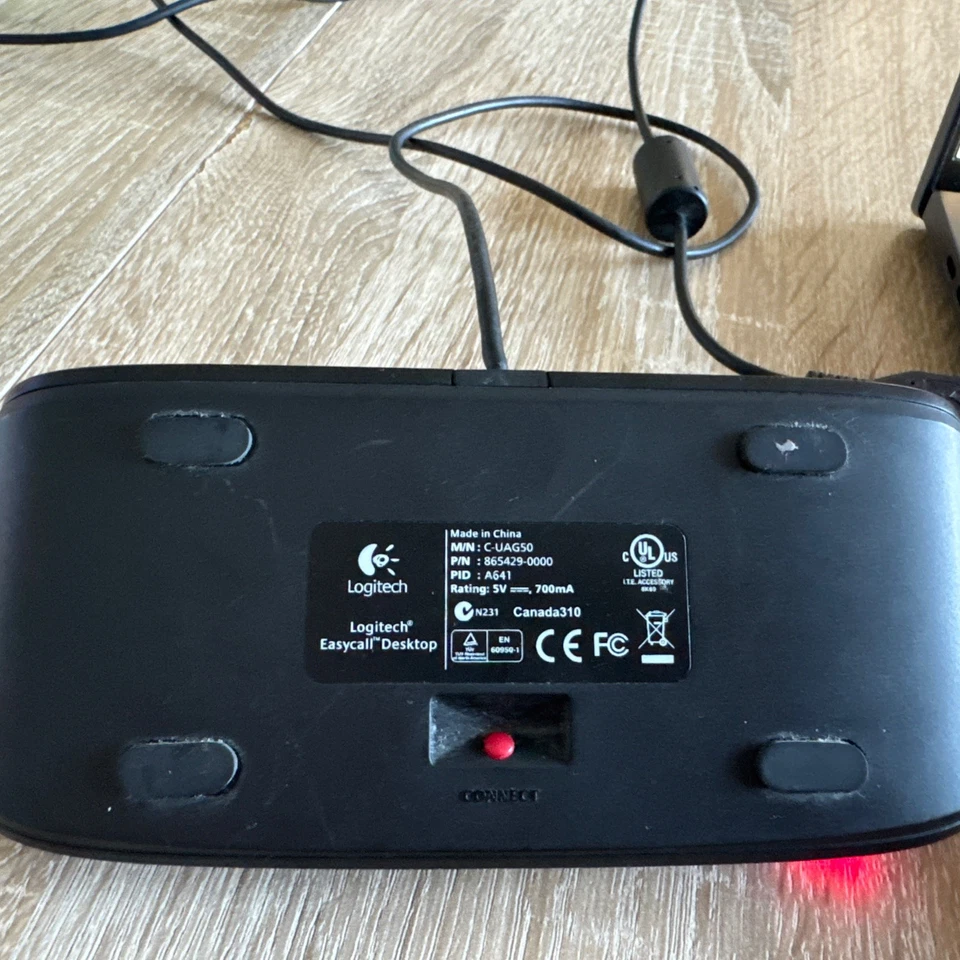 Logitech C-UAG50 EasyCall Desktop Freisprechereinrichtung VOIP USB - Bild 2 von 2