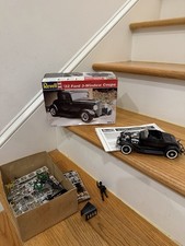 Vintage Revell 32 Ford 3 Widow Coupe Model Car Kit 125 Scale 1996 2b Parts