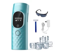 Laser IPL Permanent Painless Ice Cooling Hair Remover Device for Face & Body-New