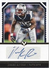 2017 Panini Vertex Vertex Signatures #17 Derek Rivers Auto /199 - FB