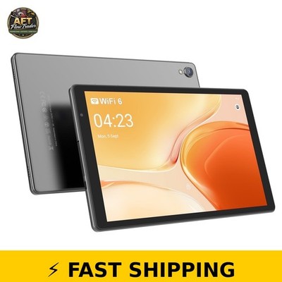 FITIFUN 10'' Android 14 Tablet, 4GB RAM, 32GB ROM, Gray