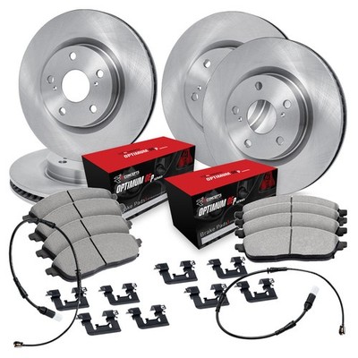 For Mini Cooper Countryman 13-16 Front & Rear Brake Kit w Optimum Pads