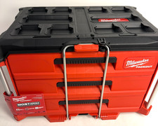 New 48-22-8443 Milwaukee Packout 3-drawer Tool Box