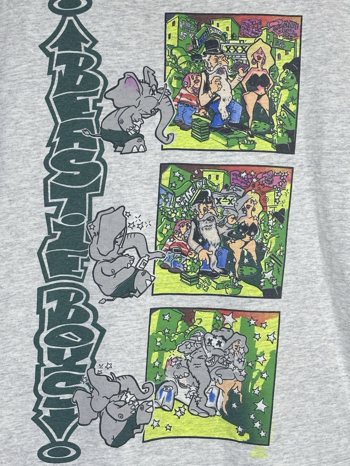 Vintage 1992 Beastie Boys Dusted Elephant T-Shirt XL