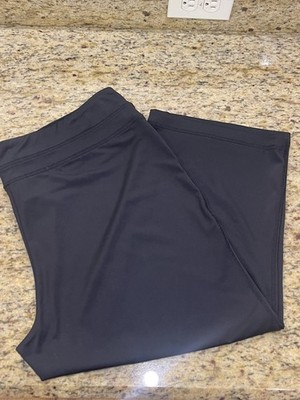Performance By Peck & Peck Athletic Capri Pants Women's Large Black