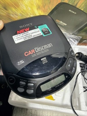 Sony D-822K Car Discman Portable CD Player w/ Car Kit