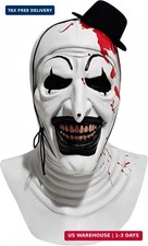 NTSWZYS Adult Terrifier Art the Clown Mask 2026 Full Head Creepy Killer Masks fo