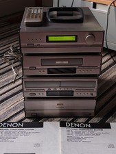 Denon HiFi Personal Component System UPO-250 UTP-250 UDRW-250 UCD-250 Remote