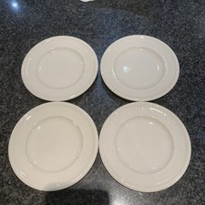 Wedgewood Edme Creme 4er Set Beilagenteller 12,5 cm Durchmesser Neu