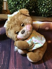 vintage 1985 Fisher-price Teddy Beddy Bear Quaker Oats 1401