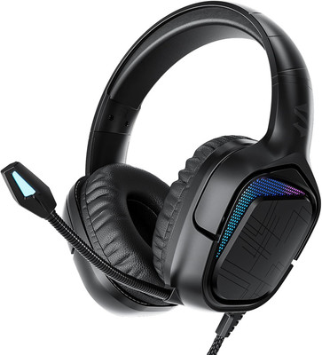 Black Shark X1 Gaming Headset with Noise Canceling Mic, 50mm Drivers, Over-Ea