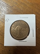 📙1951 LOVELY AUSTRALIAN BRONZE PENNY COIN📙GREAT DETAIL COIN KING GEORGE VI 📙