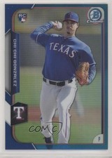2015 Bowman Chrome Blue Refractor 135/150 Chi Chi Gonzalez #169 3xg