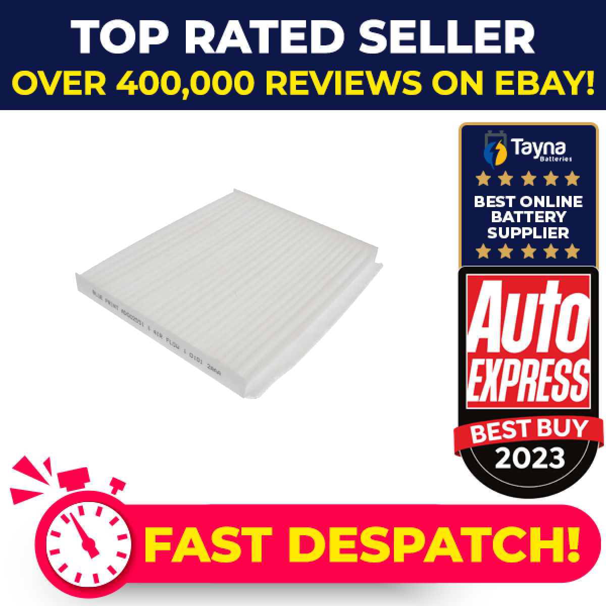 Pollen / Cabin Filter fits HYUNDAI TUCSON TL 1.6 15 to 20 Blue Print 971332E250