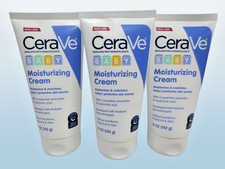 CERAVE BABY MOISTURIZING CREAM 5 OZ NWOB LOT OF 3