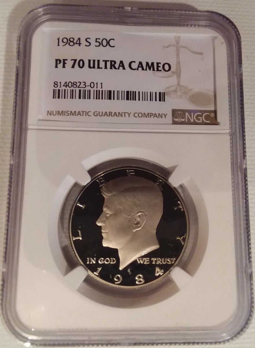 1984-P Kennedy Half Dollar. Modern Half. Gem UN-Circulated. Store #06047