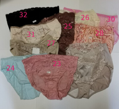^_^ Japanese SchoolGirl Cute Panty. Size L:Hip 92-100cm. New. 10pcs Set2