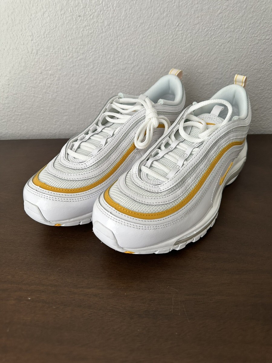 Nike Shoes Nike 97 White And Gold Nike Shoes Nike Air Max 97